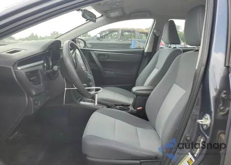 2015 Toyota Corolla L z USA, uszkodzony, nr VIN 2T1BURHE3FC378829